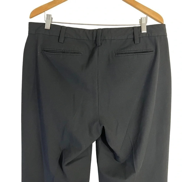 Lands End Black Pants Womens Size 14 Polyester Blend Pockets Career Professional - Picture 4 of 6